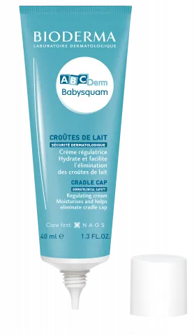 BIODERMA productfoto, ABCDerm babysquam 40ml hydraterende verzorging baby, droge huid