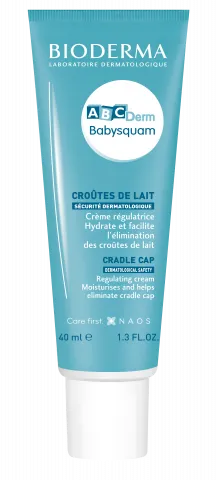 BIODERMA productfoto, ABCDerm babysquam 40ml hydraterende verzorging baby, droge huid