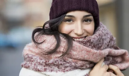 Cold - Smiling Woman