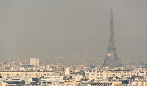 Une ville polluée